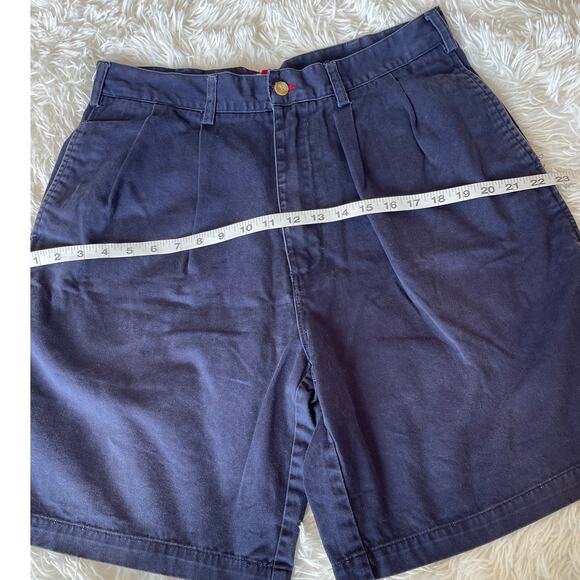 BUGLE BOY CLASSICS Blue Bermuda Men Sz 34 gently used - Picture 3 of 8